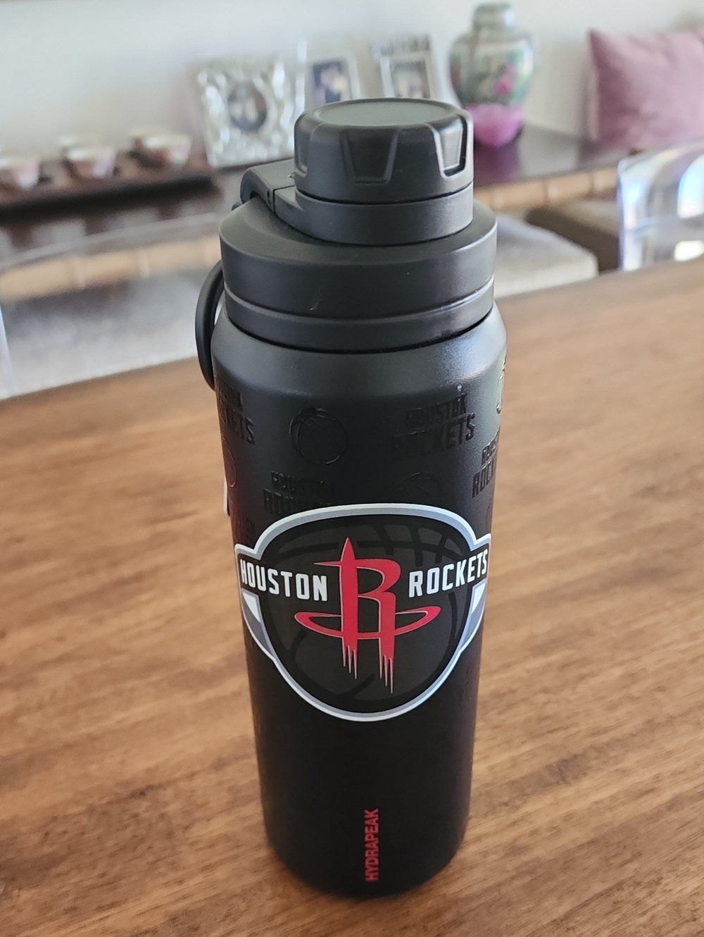 Hiuston Rockets Stainless Water Bottle